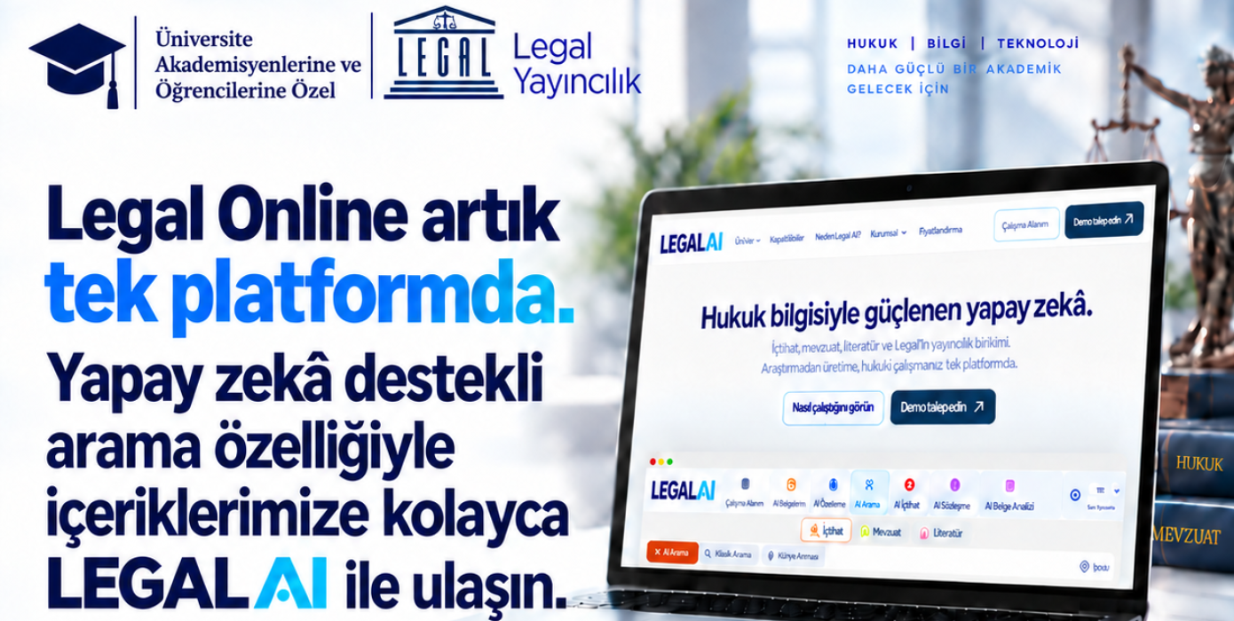 Legal AI Platformu Deneme Erişimine Açılmıştır.