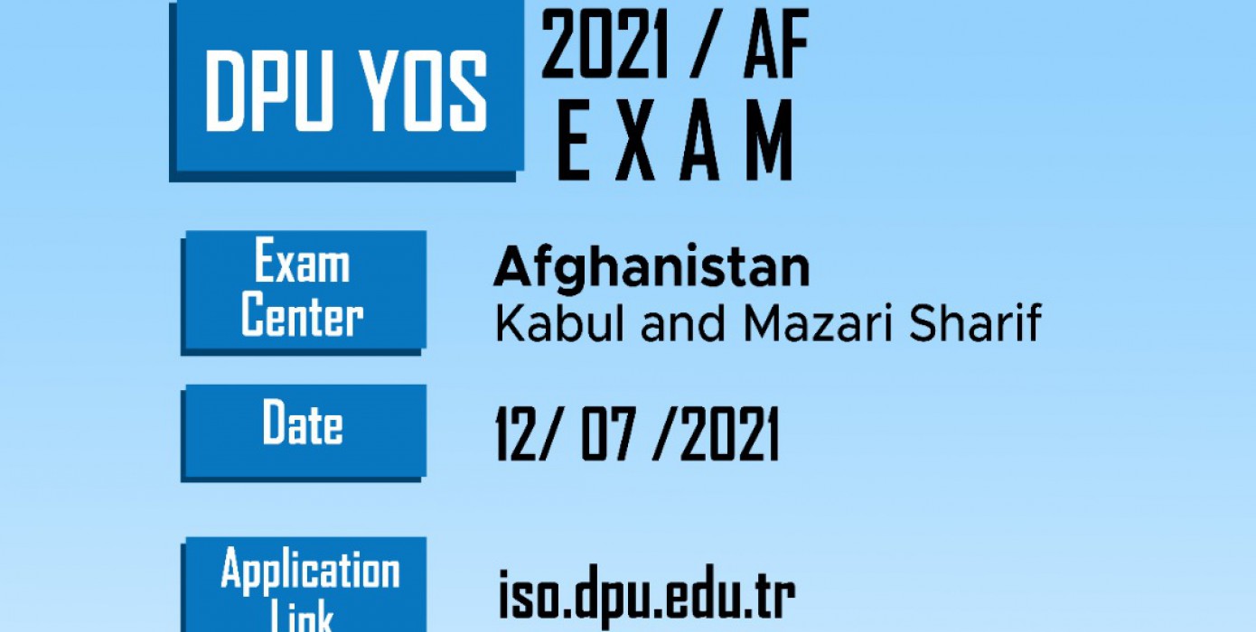 DPÜYÖS 2021 Afganistan