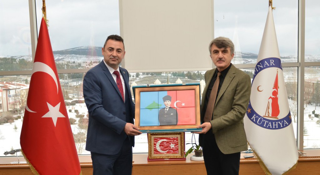 Türk Eğitim-Sen Şube Başkanı Altınok’tan Rektörümüze Ziyaret