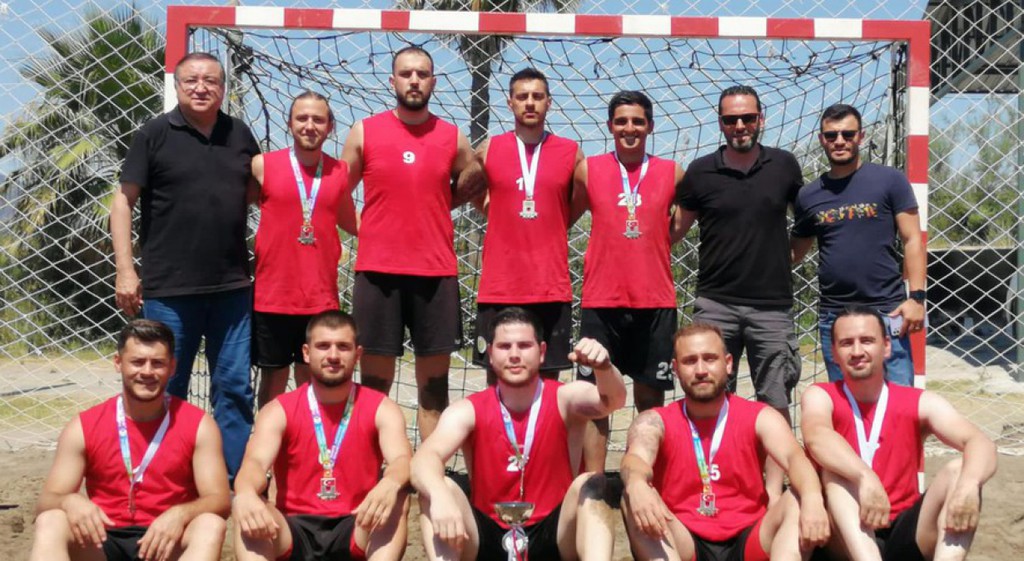 DPÜ Plaj Hentbolu Şampiyonası’nda Türkiye İkincisi