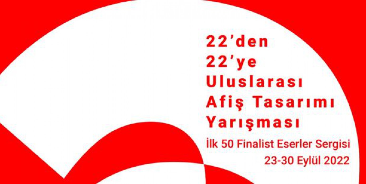 “22’den 22’ye” Temalı Uluslararası Afiş Tasarımı Yarışması Sergisinin Üçüncüsü İzmir Katip Çelebi Üniversitesi Sanat Galerisinde Açıldı.