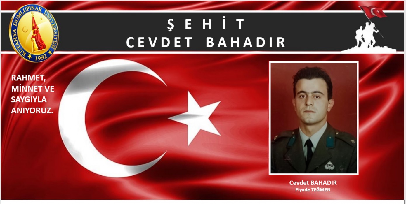 1993 Yılında Şehit Olan Teğmen Cevdet Bahadır, Şehadetinin Yıldönümünde Anıldı