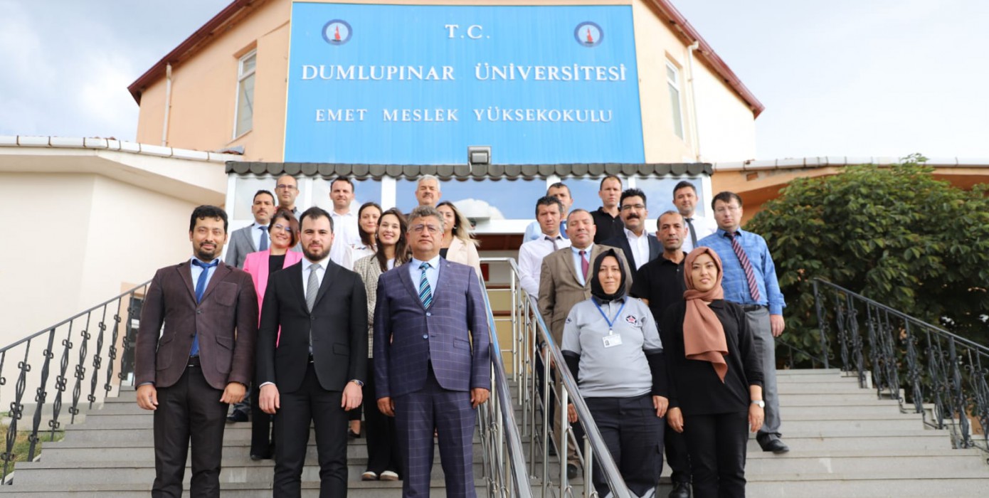 Rektörümüz Prof. Dr. Süleyman Kızıltoprak Meslek Yüksekokulumuzu Ziyaret Etti