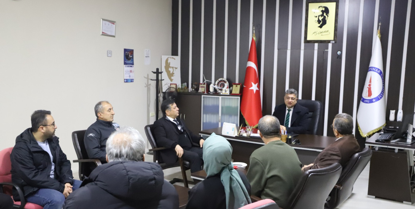 Rektörümüz Prof. Dr. Süleyman Kızıltoprak Okulumuzu ve Vefat Eden Öğrencimizin Ailesini Ziyaret Ettiler