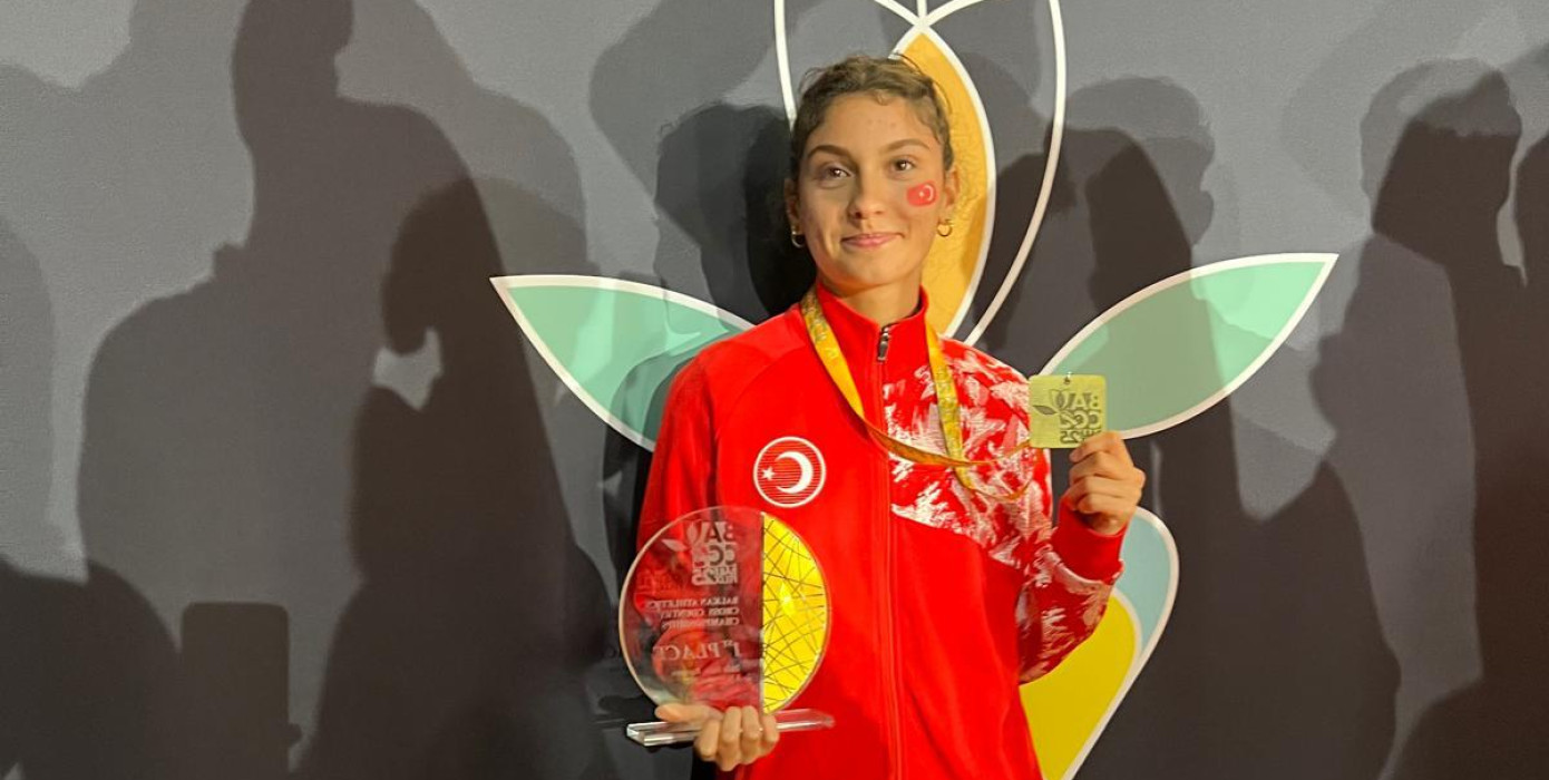 Dpü’lü Milli Atlet Elif Naz Köseoğlu, Balkan Kros Milli Takım Seçmelerinde Şampiyon Oldu!
