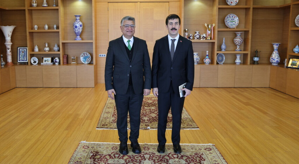 KSBÜ Rektörü Prof. Dr. Tekin’den Rektörümüze Ziyaret