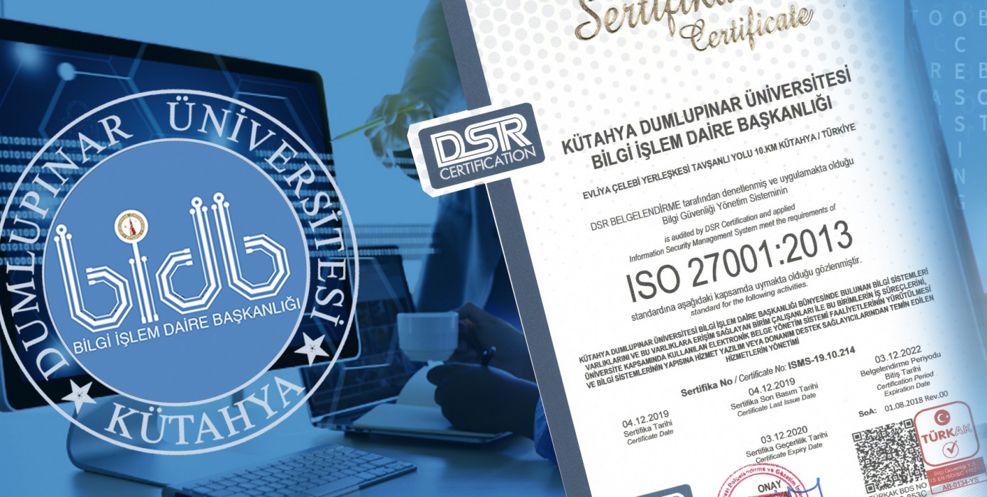 ISO 27001 Sertifikası Almaya Hak Kazanıldı